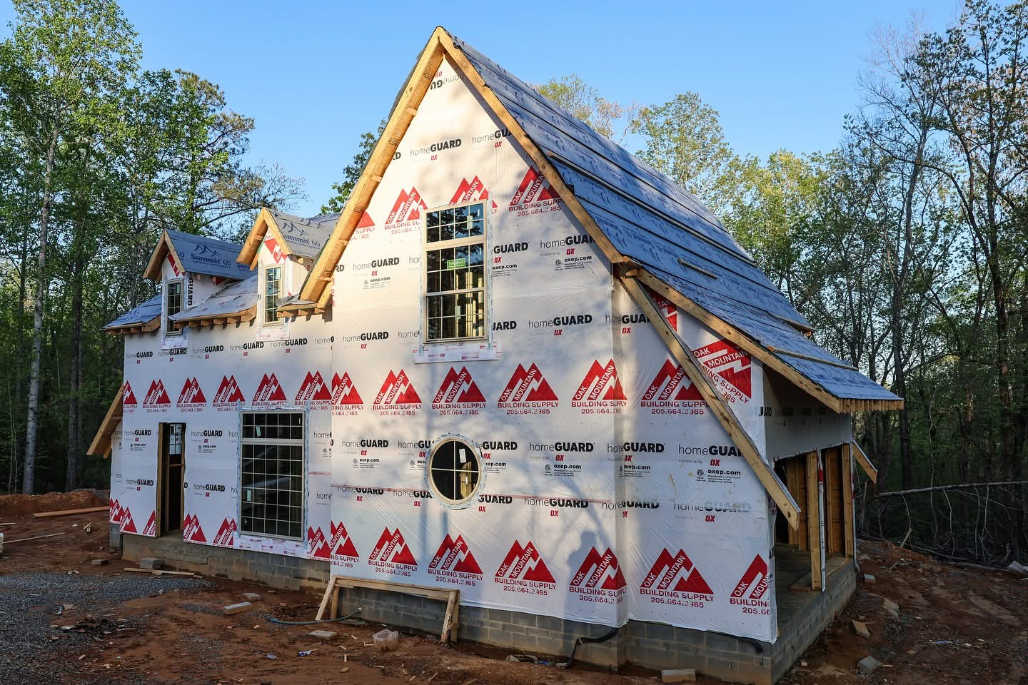 Main volume framing taking shape