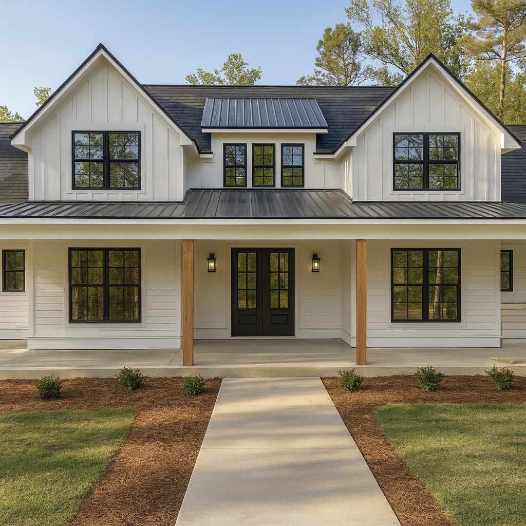 Custom Gardendale residence with welcoming front porch